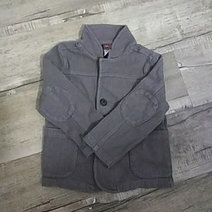 Tea Collection Gray Cotton Jacket